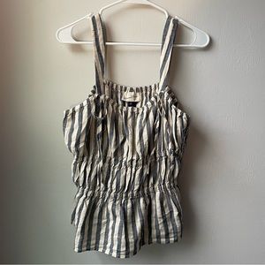 Peplum tank top